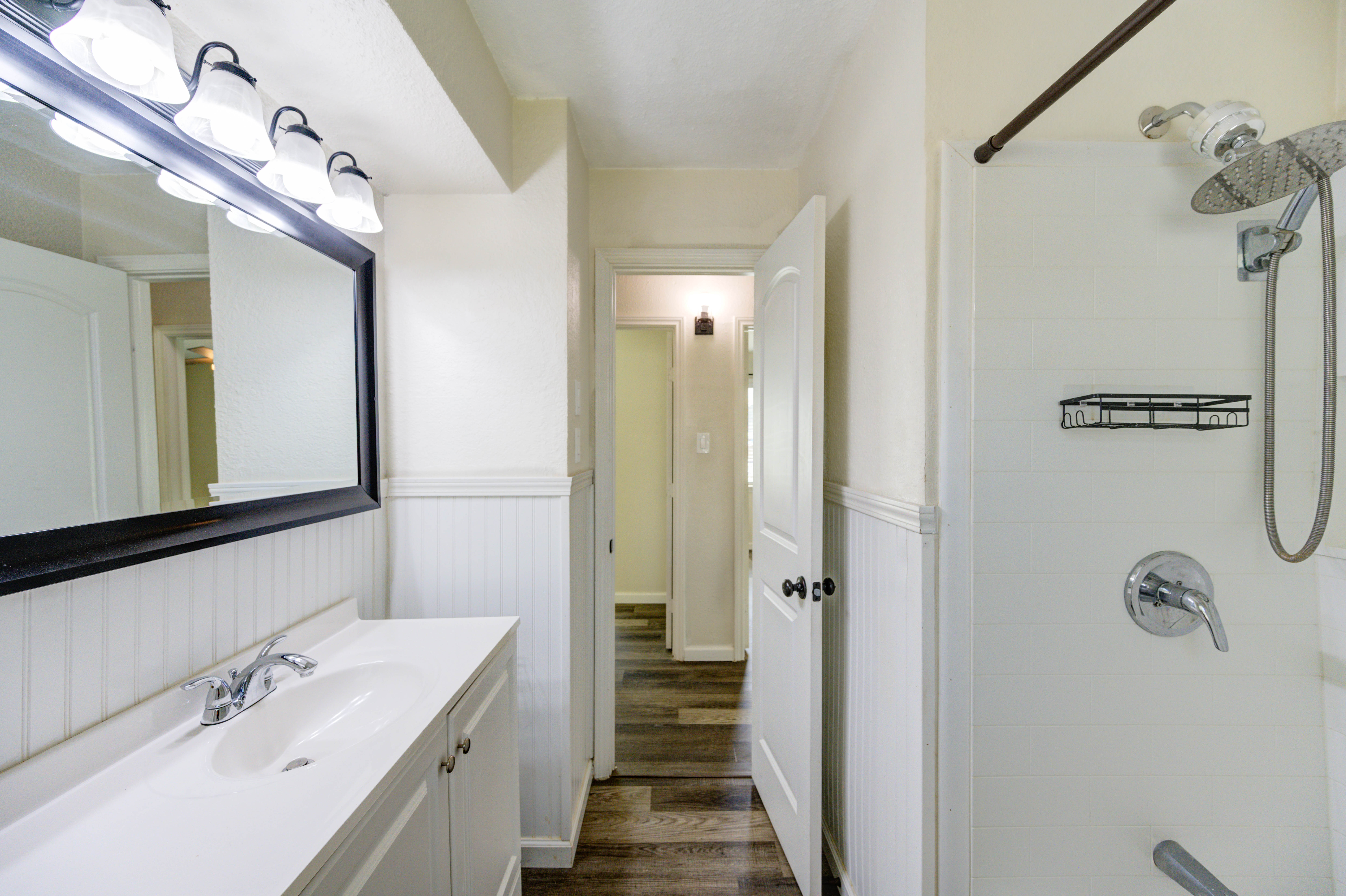 Tub and shower combination